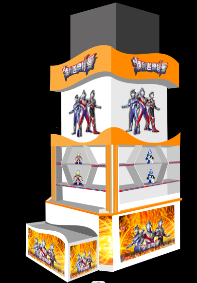 包柱奥特曼卡通制作设计稿件矢量可更改