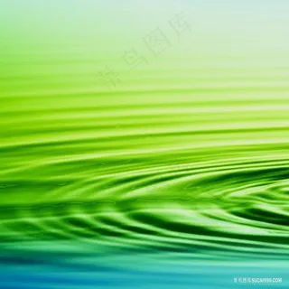 绿树水波高清油画