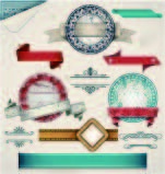 免抠标签矢量素材