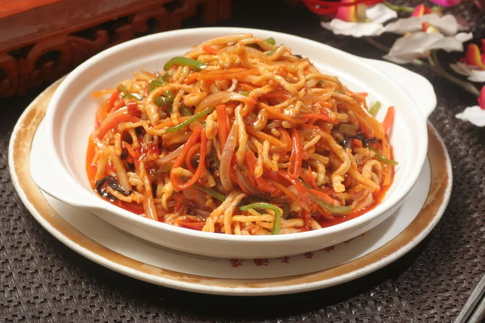 鱼香肉丝 (2)