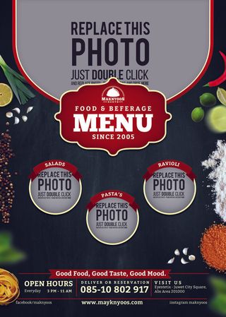 菜单 海报 菜单 海报