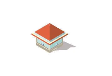 分析图素材图标集合景观建筑立面插画场景AI矢量图形设计eps,ai矢量模版下载