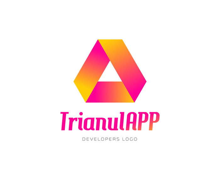 图标标识标志立体几何图形企业商标VI品牌LOGO设计模板AI矢量素材