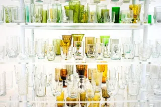 各式各样玻璃杯图片