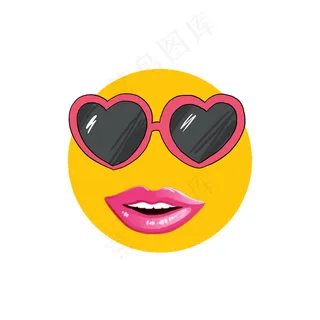 戴墨镜表情符号