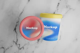 冰淇淋包装样机