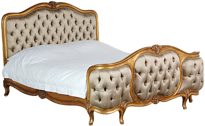 铁架床实木家具床图片PNG元素免扣