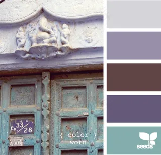 古董配色色卡色彩搭配