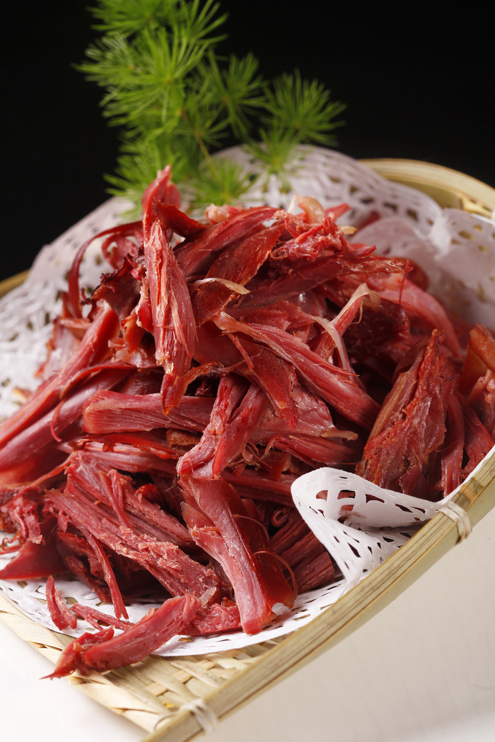 手撕野兔肉 (3)