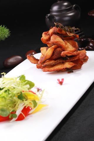 西西里烤鱼配时蔬 (1)