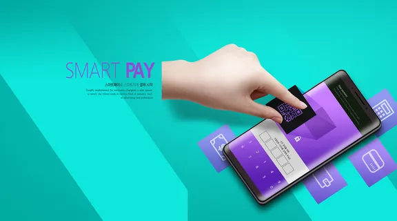 手机平台支付操作海报