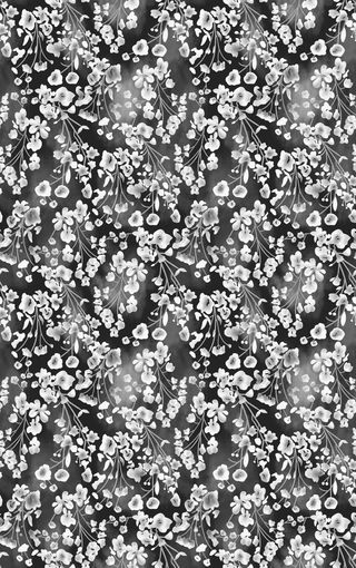 数码印花晕染碎花