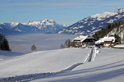 冬天自然背景风景