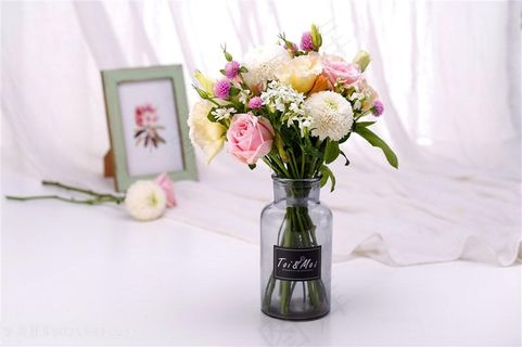 鲜花场景图摄影