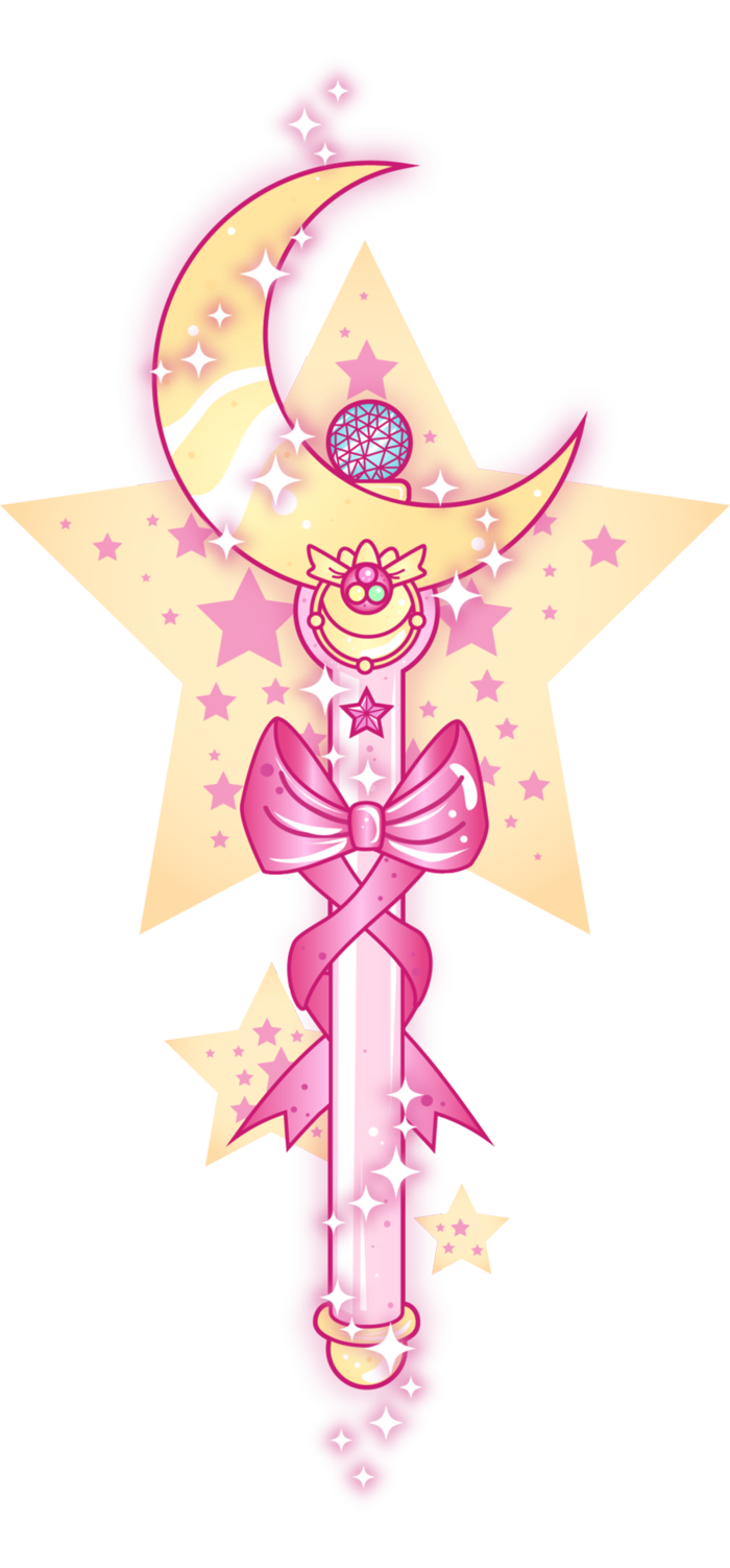 卡通魔杖魔法