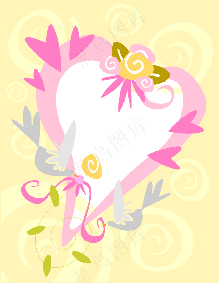 卡通相框素材图片下载