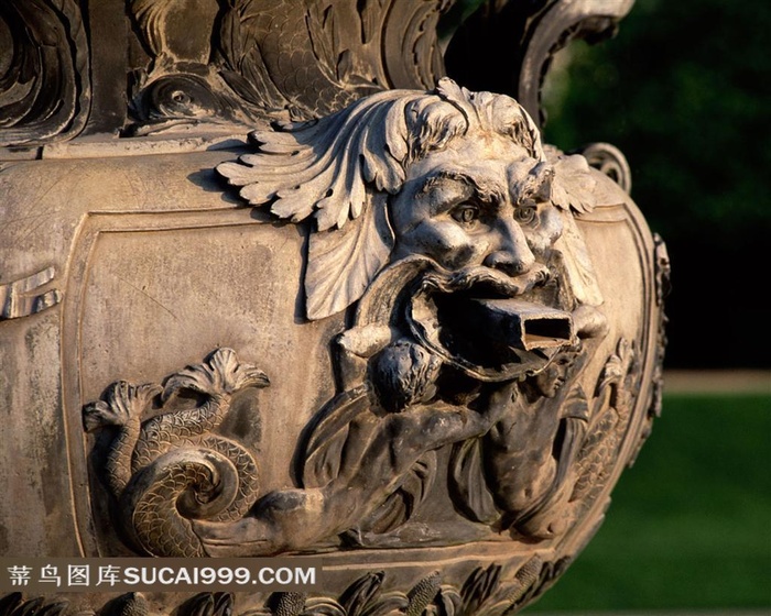 欧洲人物浮雕素材