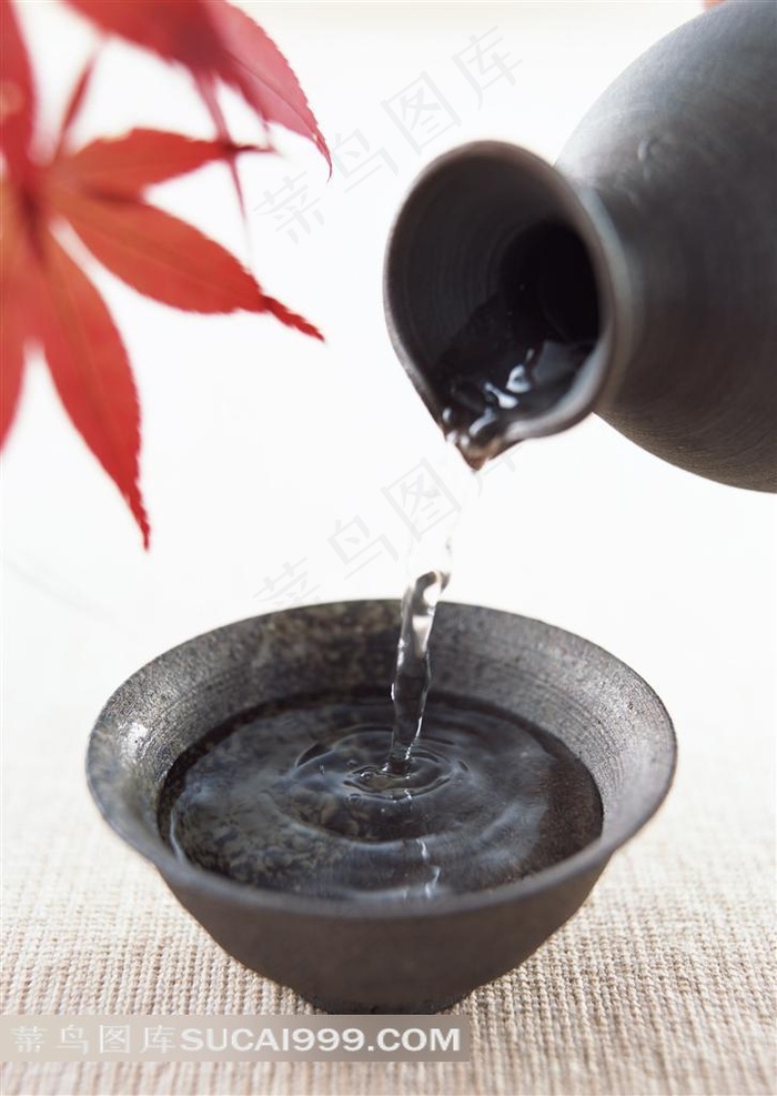 白酒摄影素材