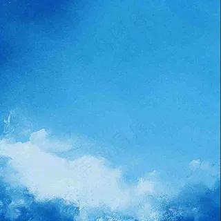 蓝天白云清新自然天空摄影图