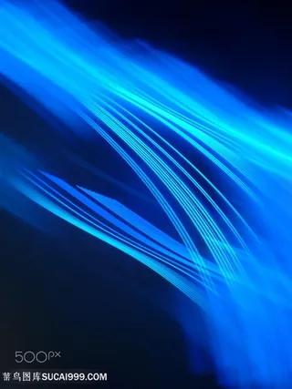 蓝色线条绚丽背景