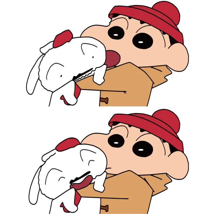 蜡笔小新可爱动画人物免扣素材