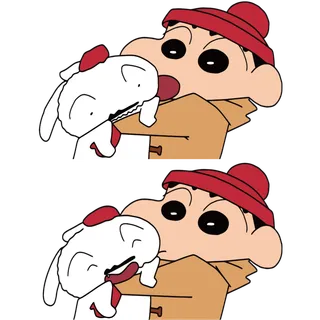 蜡笔小新可爱动画人物免扣素材