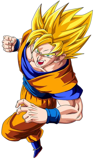 赛亚人卡通简笔素材