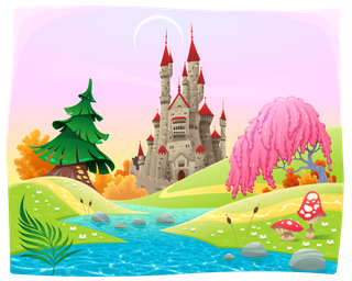 高清动漫背景图卡通