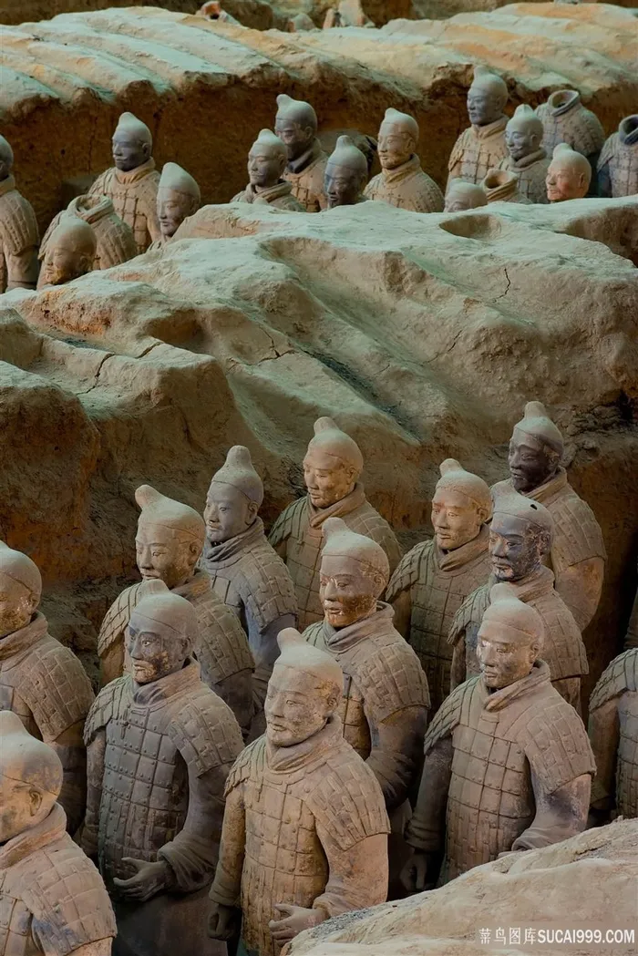 西安兵马俑图片