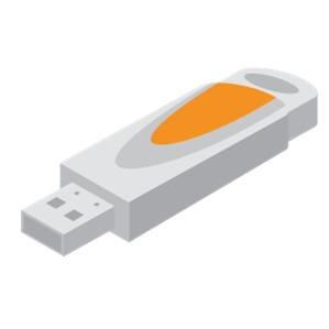 USB闪存盘 PNG免抠(299x299)