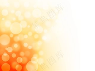 淡雅橙色光晕背景图片