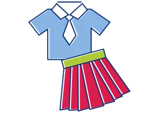 衬衫衣服裙子少儿兴趣班素材