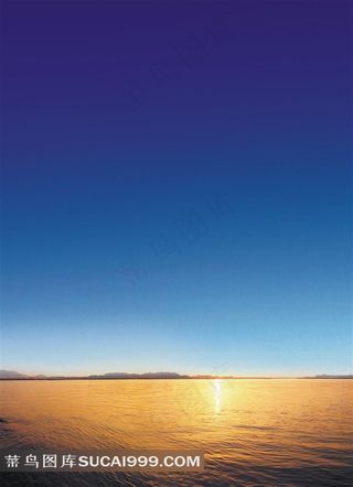 日出海平面风光风景图片