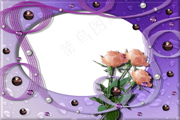 花纹相框素材图片下载