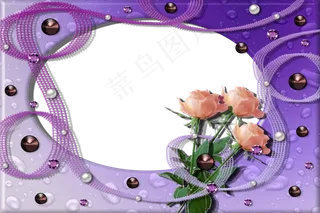 花纹相框素材图片下载