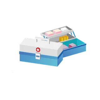 药箱矢量图案