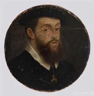 皇帝卡洛斯肖像油画 皇帝卡洛斯肖像油画