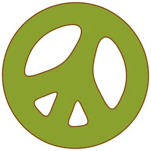 和平符号 PNG免抠
