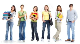 欧美大学生人物高清图片