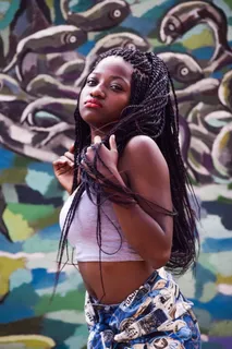 黑人美少女性感图片