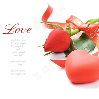 唯美的红玫瑰鲜花高清图片