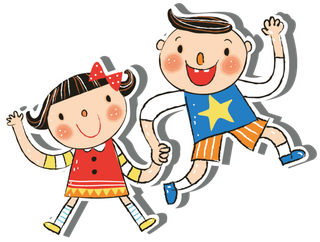 卡通 素材 人物 动画 插图