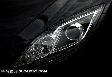 汽车前大灯图片