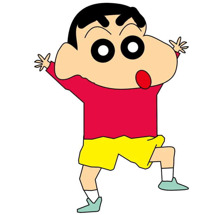 蜡笔小新可爱人物免扣素材
