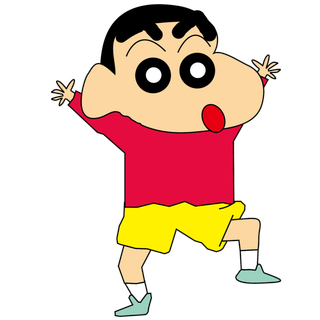 蜡笔小新可爱人物免扣素材