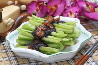 金钩豉香凉瓜  12元