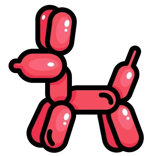 气球狗 PNG免抠(512x512)