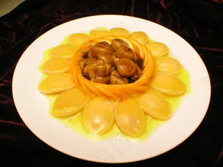 粤菜3388鲍鱼烧干贝