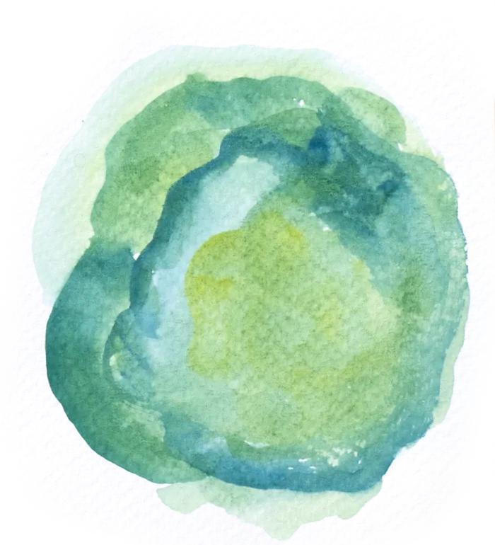 唯美淡雅水彩墨迹 免抠