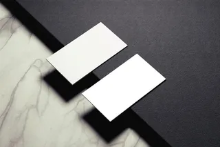 大理石背景高档轻奢名片样机